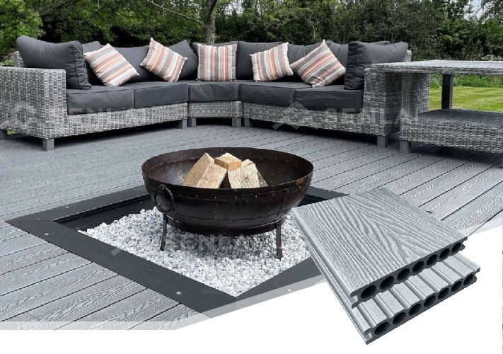 wpc decking application