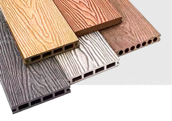 wood plastic composite decking