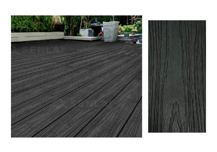WPC decking color option