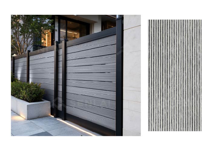 WPC decking color option