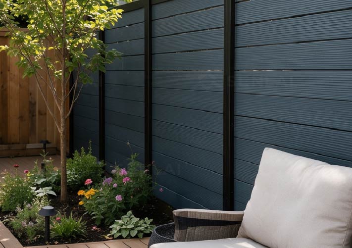 WPC decking color option