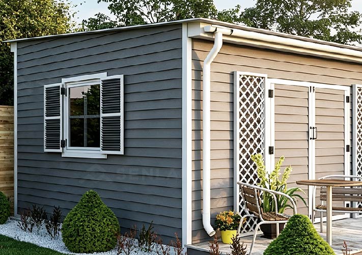 WPC decking color option
