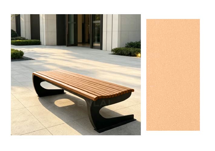 multicolor wood plastic composite deck