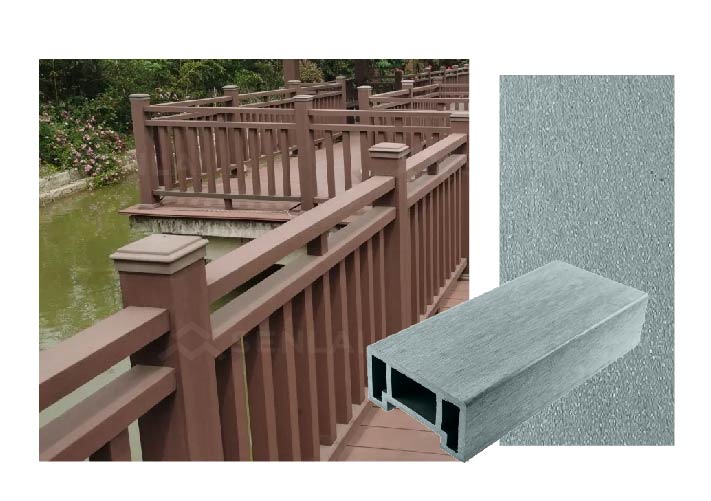 WPC decking color option